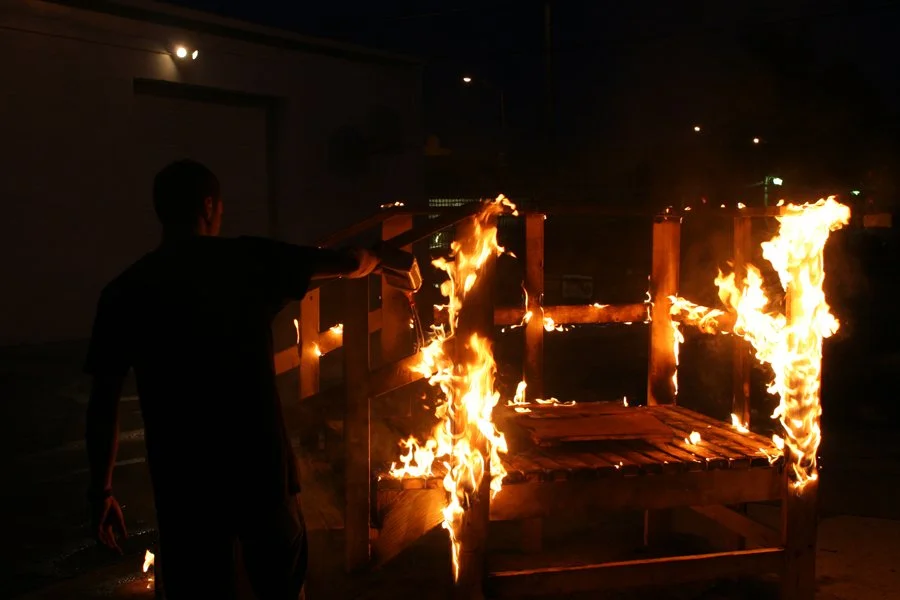 Michael Genovese, Documentation of  performance, It's not the heat, it's the humility. Miami, Florida