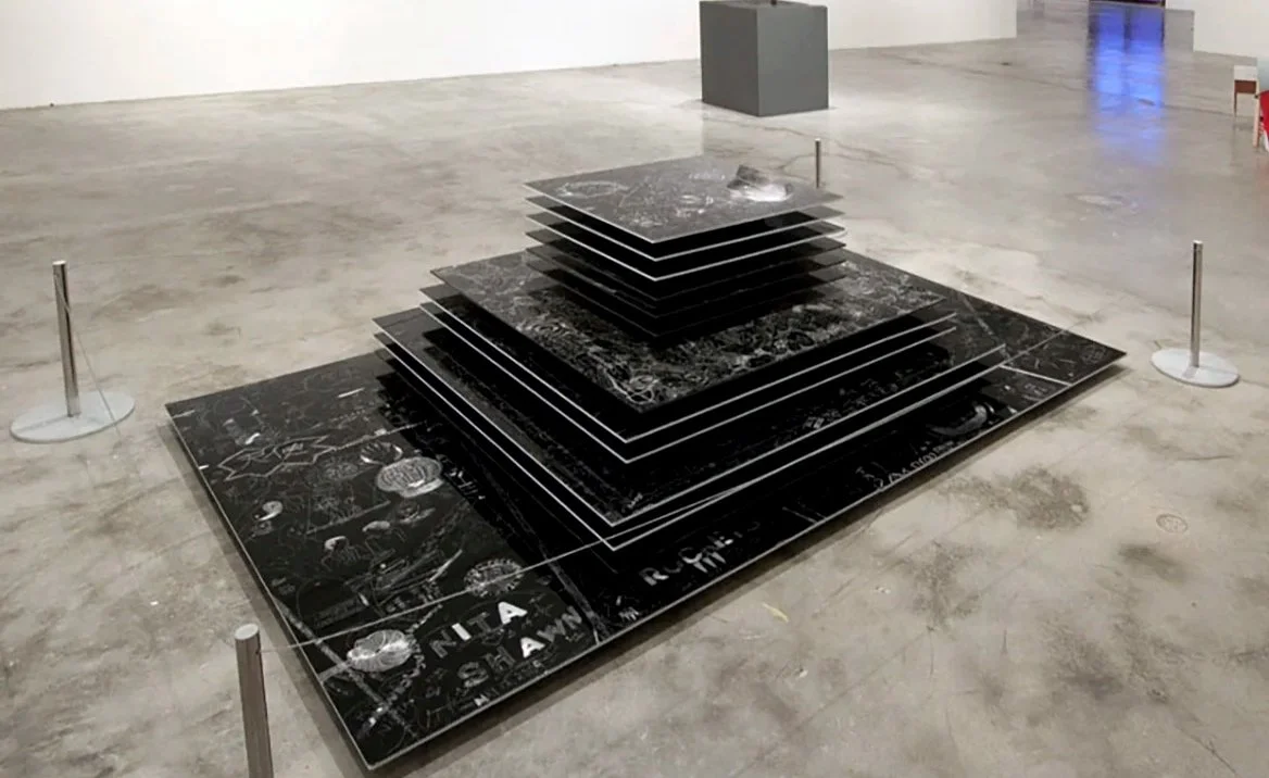 Michael Genovese, Floor Sculpture at Miami Art Museum