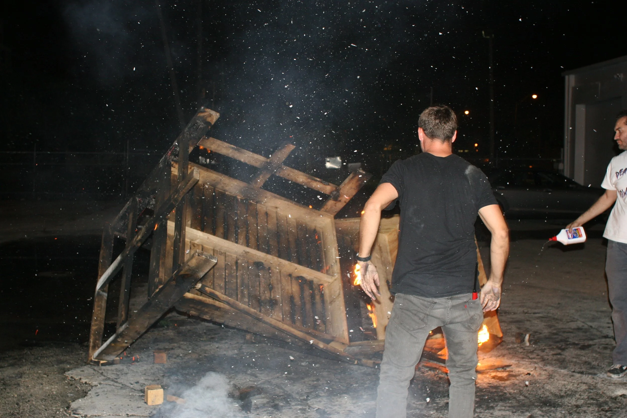 Michael Genovese, Documentation of  performance, It's not the heat, it's the humility. Miami, Florida