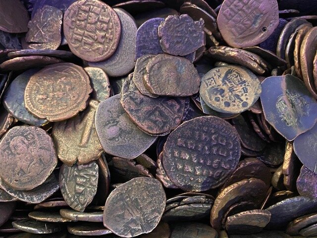 ,1 LOT OF 18 ANCIENT ROMAN CULL COINS UNCLEANED & EXTRA COINS ADDED 