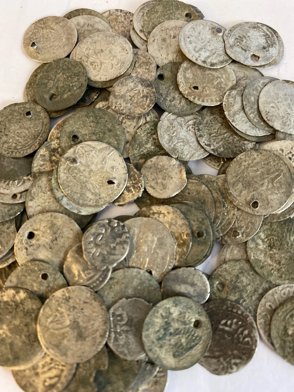 Uncleaned Silver Islamic coins — Dirty Old Coins