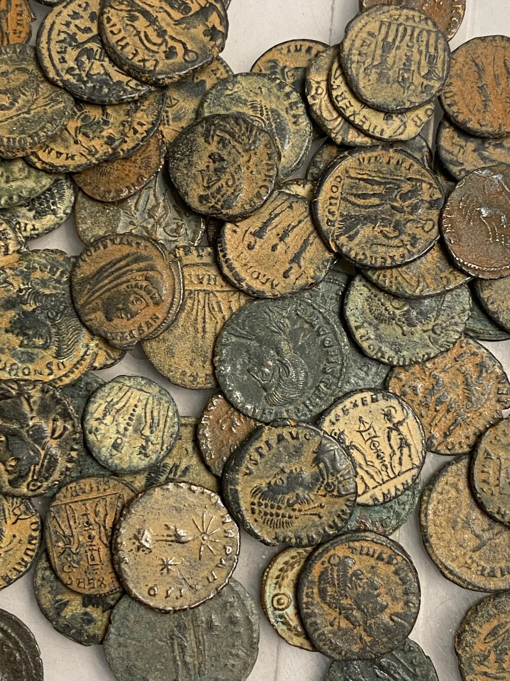 Restored Roman Coins — Dirty Old Coins