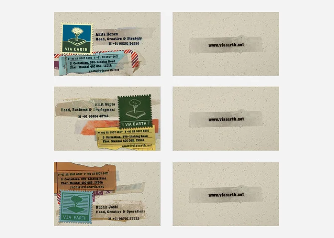 Business cards.