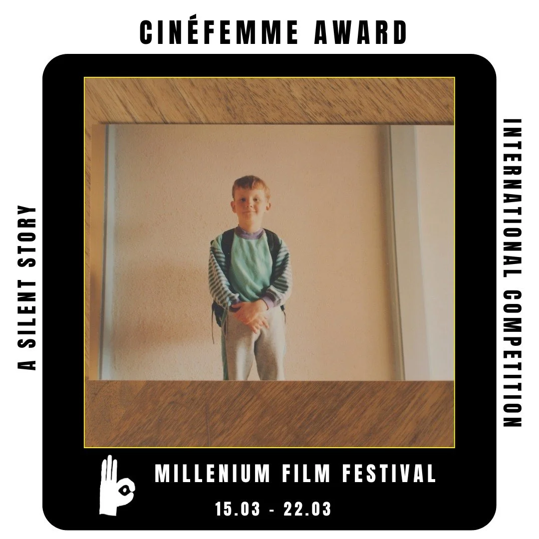 ‘A SILENT STORY’ WINS THE CINEFEMME AWARD AT MILLENIUM FILM FESTIVAL IN BRUXELLES