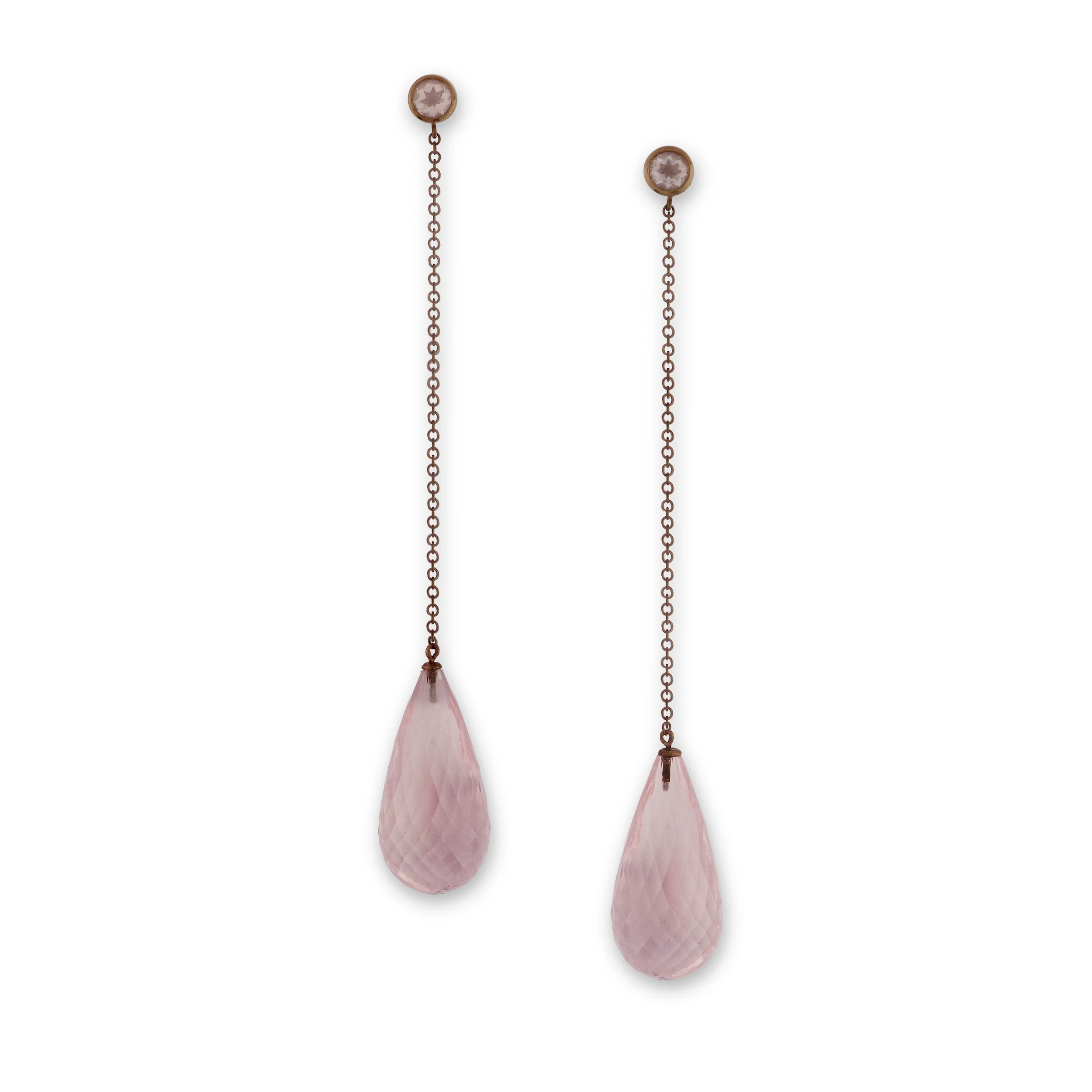 Rose-quartz-briolette-cut drop-ear-pendants-SN9.jpeg