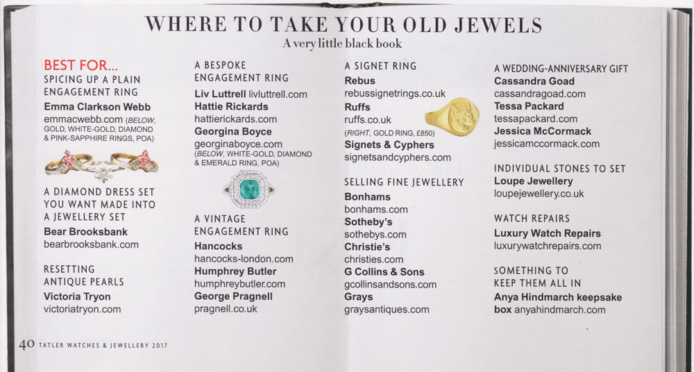 Where to take your old jewels