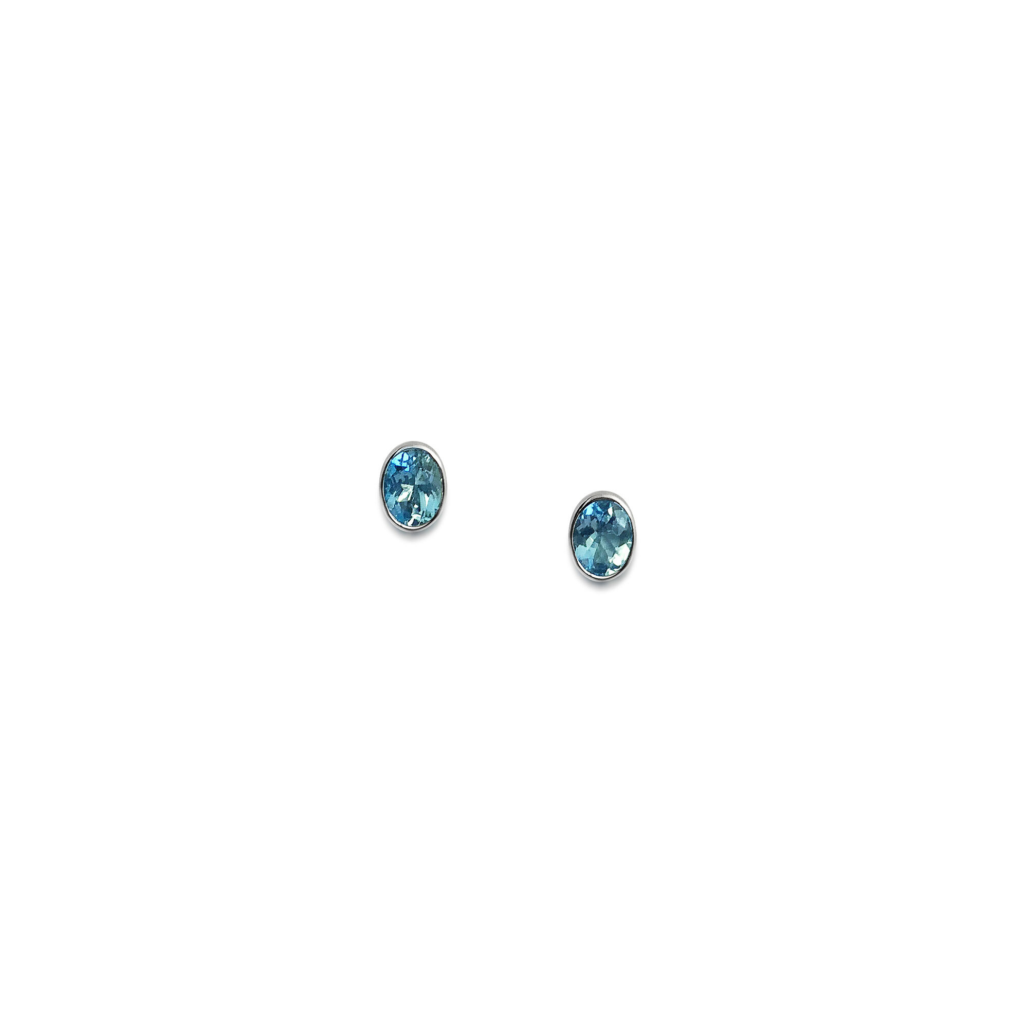 Aquamarine drop earrings