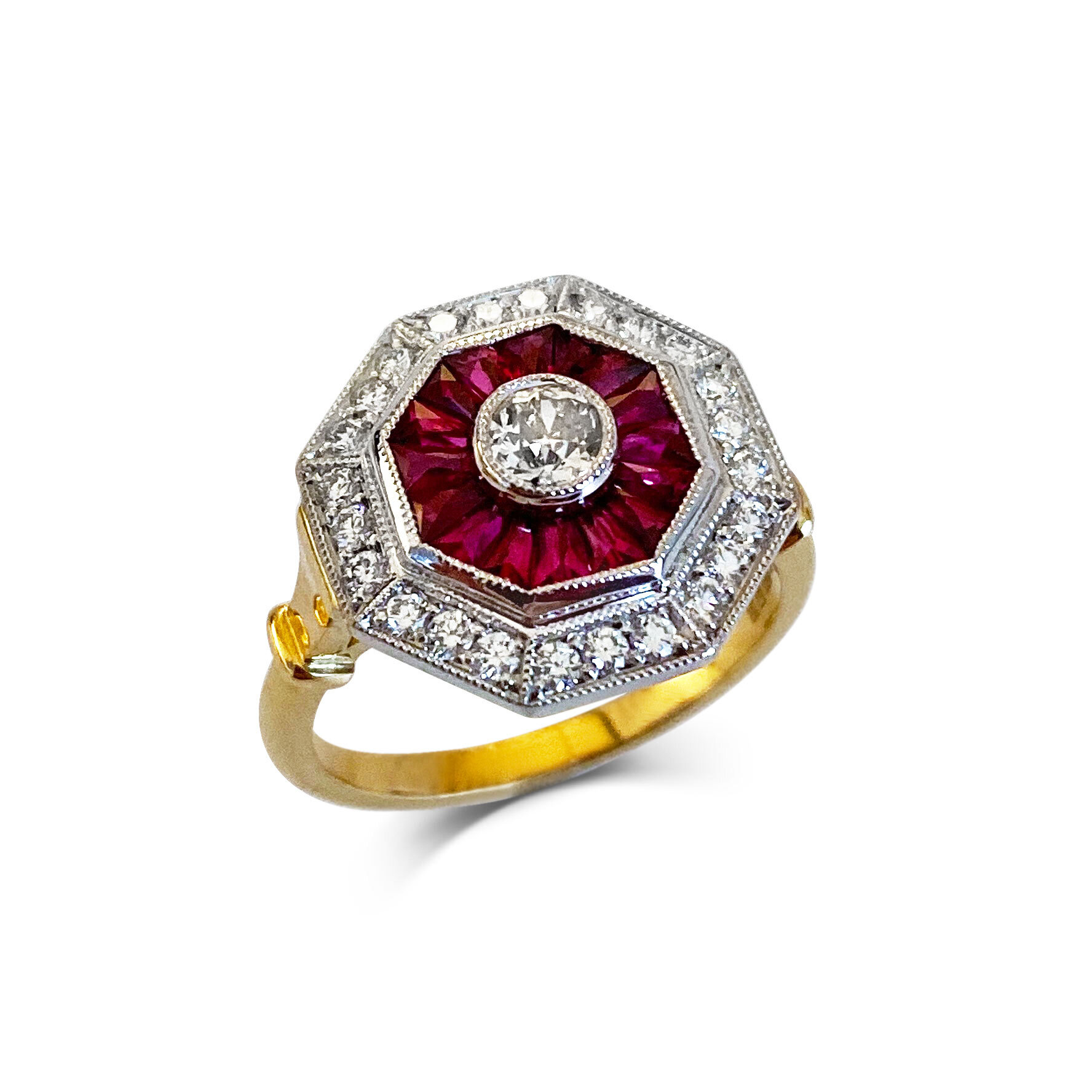 Diamond-and-french-cut-ruby-target-ring-mounted-in-18ct-yellow-gold-and-18ct-white-gold.jpg