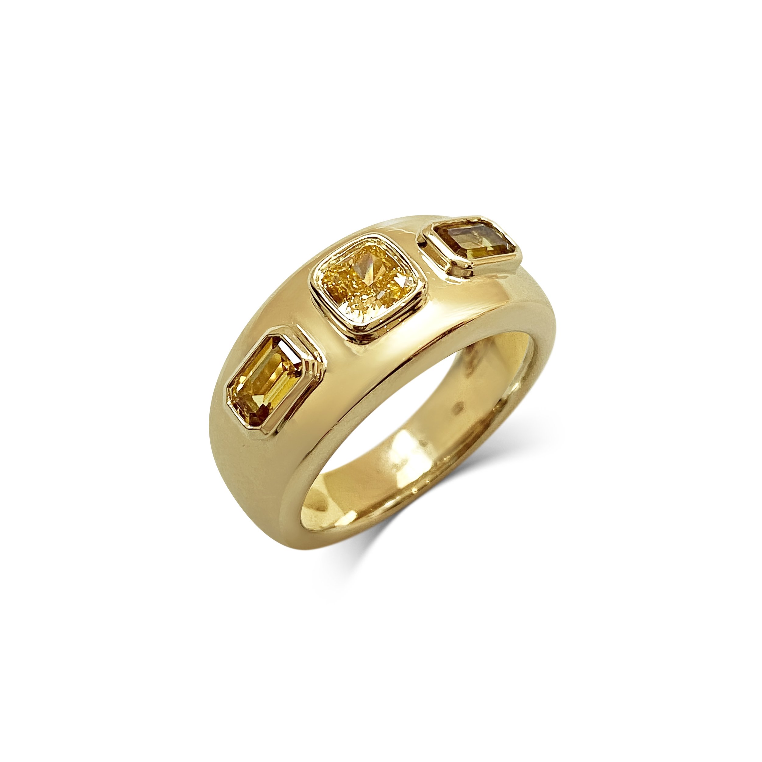 Victorian 18ct Gold, Ruby & Diamond Buckle Ring (866N) | The Antique  Jewellery Company