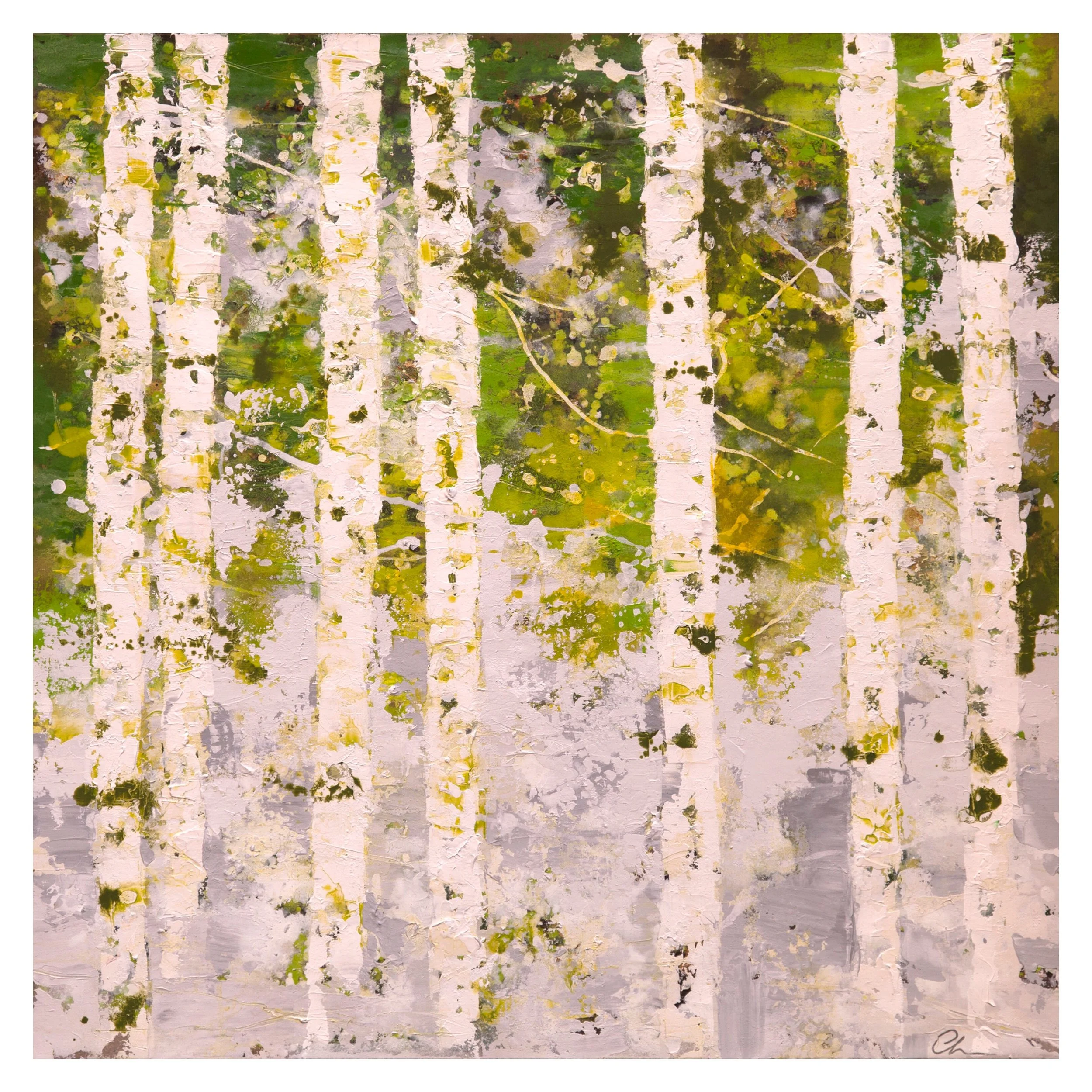 Spring Canopy with Green 