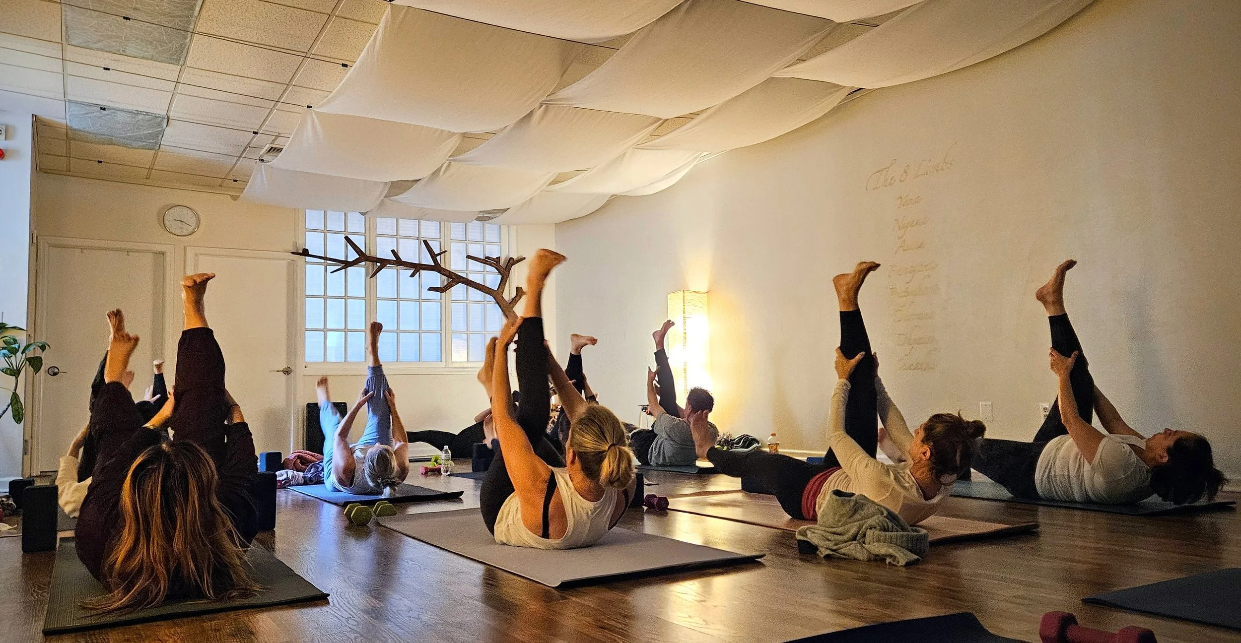 December 2025 at Oyster Bay Yoga 