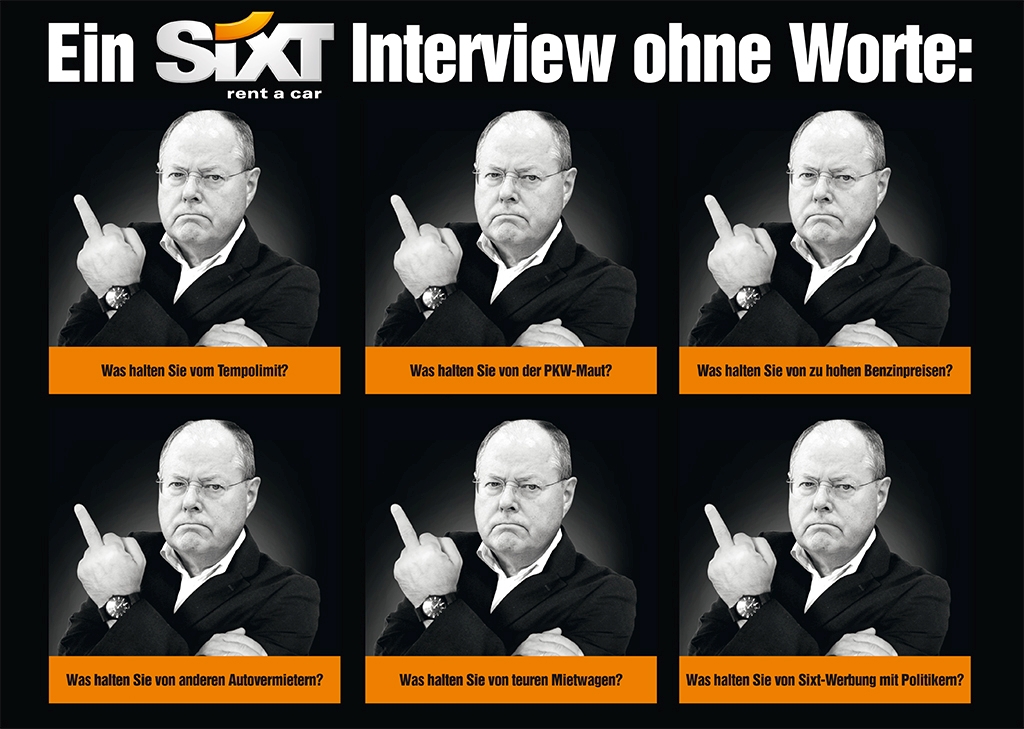 Ein Interview ohne Worte. Aber mit ADC-Nagel in Bronze.
