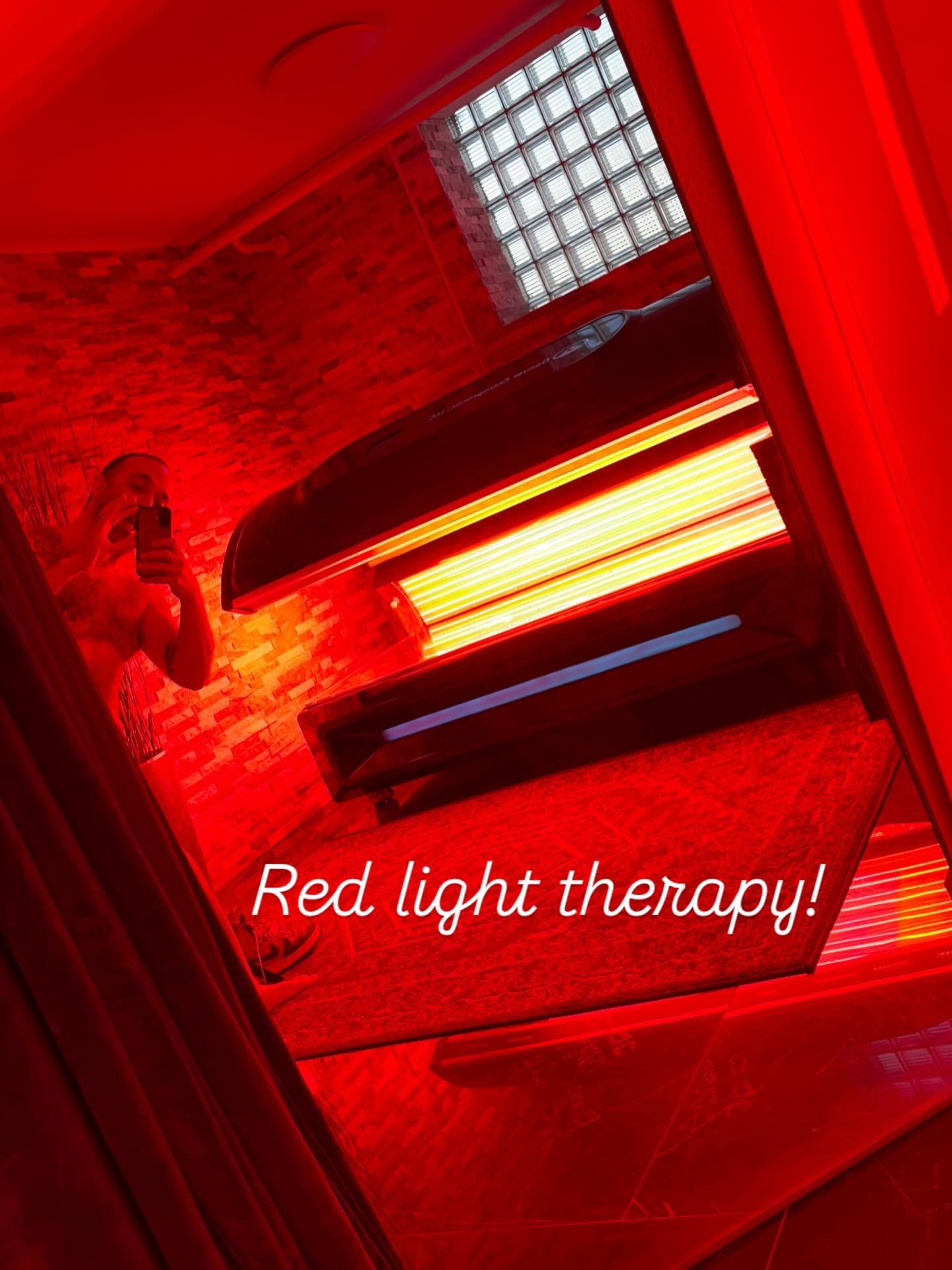 Visiting the site of my old office at Denver Chiropractic, now revamped into a red light therapy room.  Excited to experience the many benefits of some cellular rejuvenation!  #redlighttheraphy