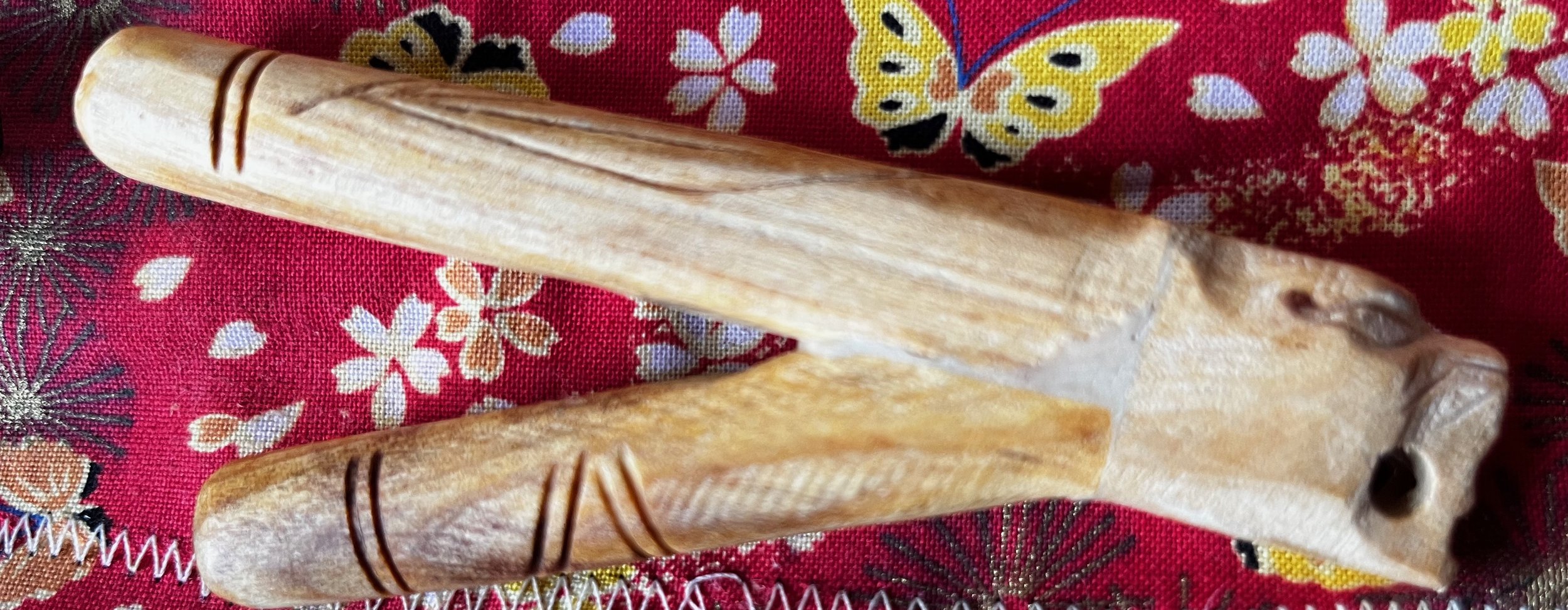 Sacred Snuff Container, Kuntanawa, Bamboo, Indigenous Craft, Rapé Snuff Tool