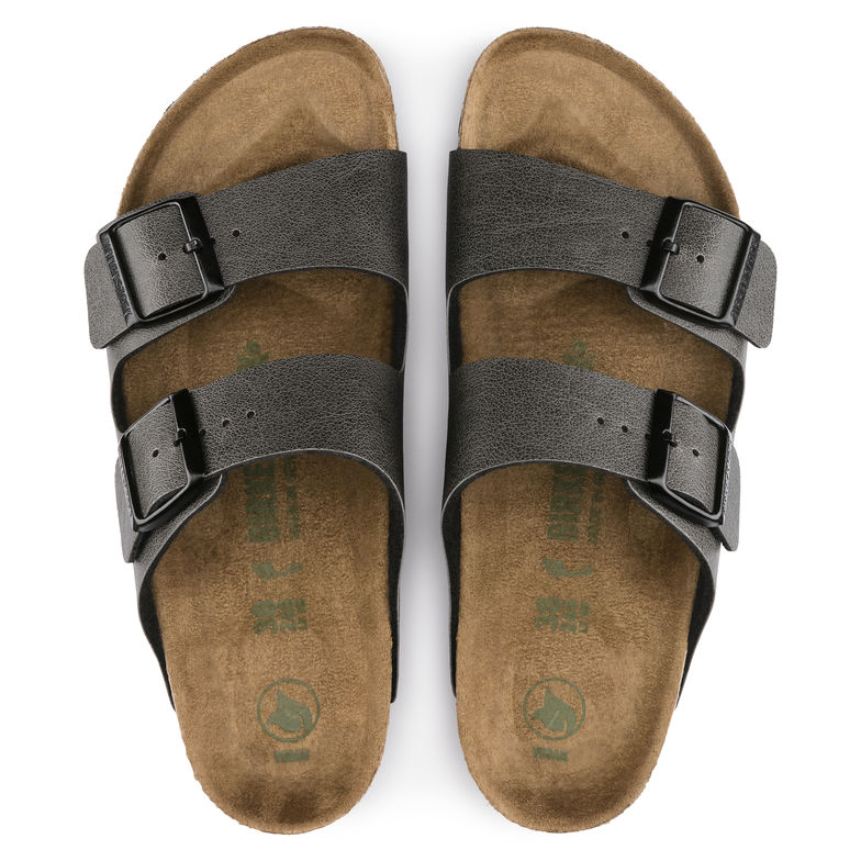 birkenstock arizona vegan anthracite