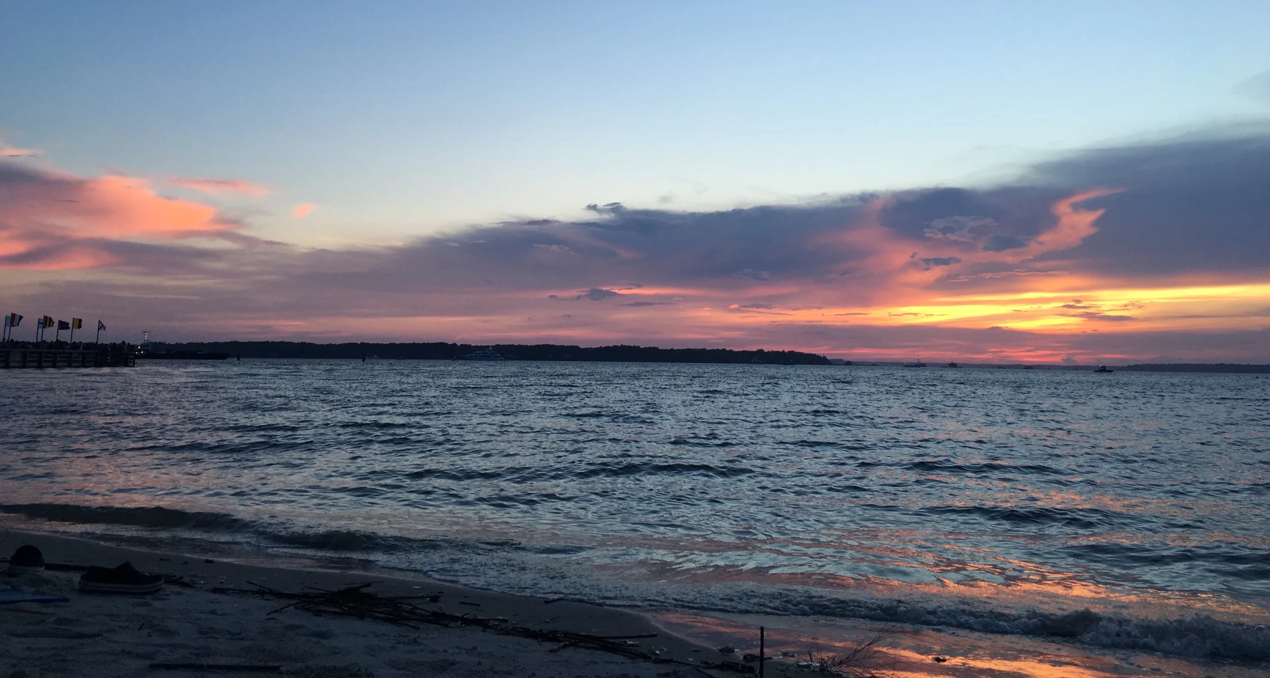  4th of July Hilton Head sunset 