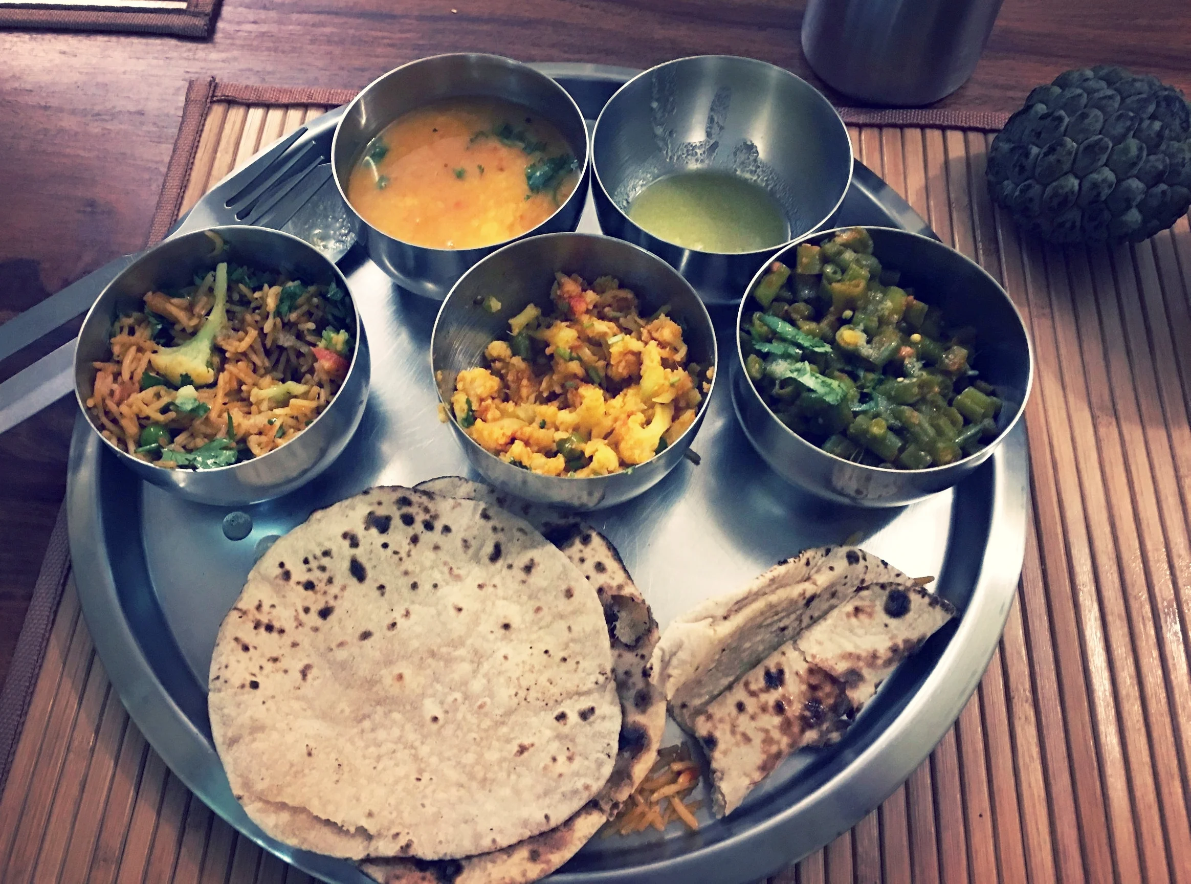  Not quite cranberries, turkey and stuffing. 