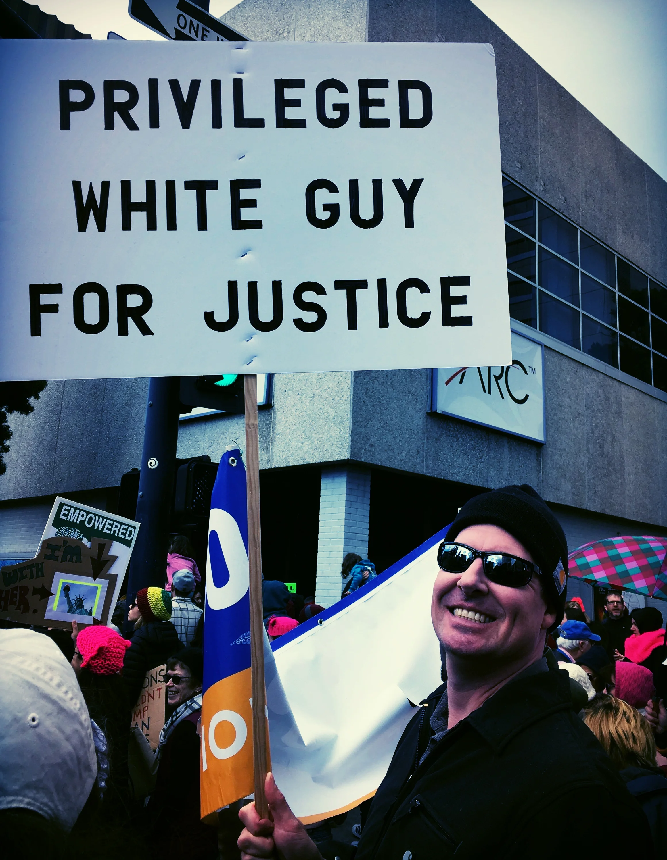  Lots of self-aware love at the San Diego Women's March 