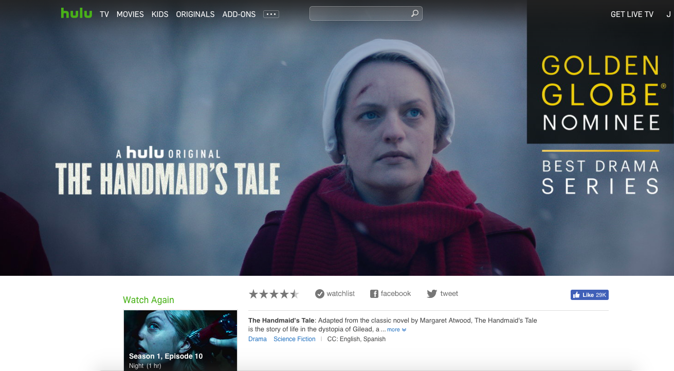  I watched a LOT of TV shows on my computer, in a VERY short amount of time. 