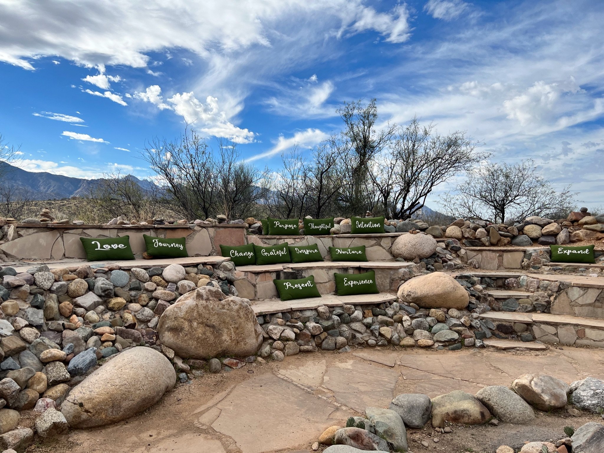 Meditation Area at the Miraval Spa