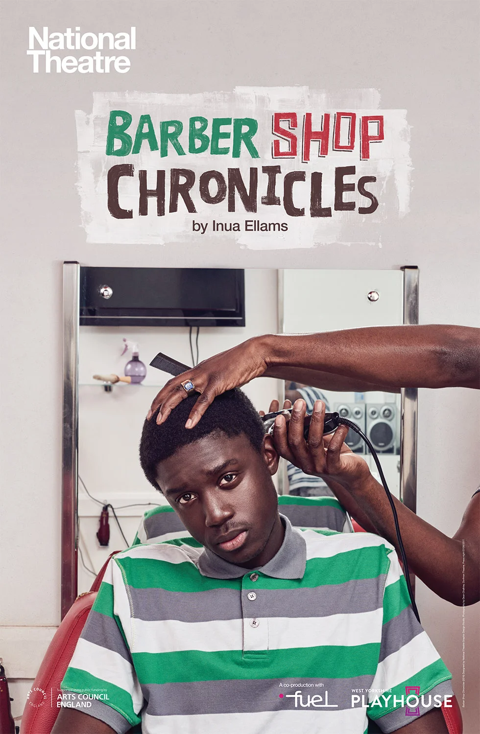 Barber Shop Chronicles Artwork, National Theatre