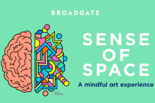 Meet the amazing Rob Lowe AKA Supermundane , the graphic artist behind the energising and inspiring Sense Of Space mural in Exchange Square. Taking place in Broadgate's Sense Of Space installation, Rob will be hosting talks at 6.30pm on Tuesday 10 and Wednesday 11 April. Covering everything from his artistic concept across Broadgate to sharing his tips for aspiring artists and designers via dealing with creative blocks and all things drawing, colour and geometrics, these sessions will unleash your creativity and leave you utterly inspired.
