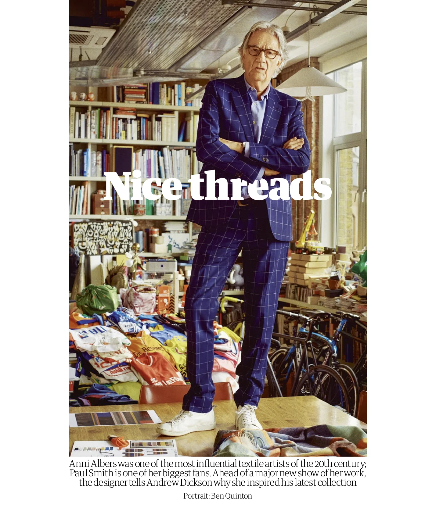 Paul Smith, Guardian Weekend