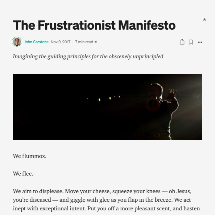 Medium Frustrationist