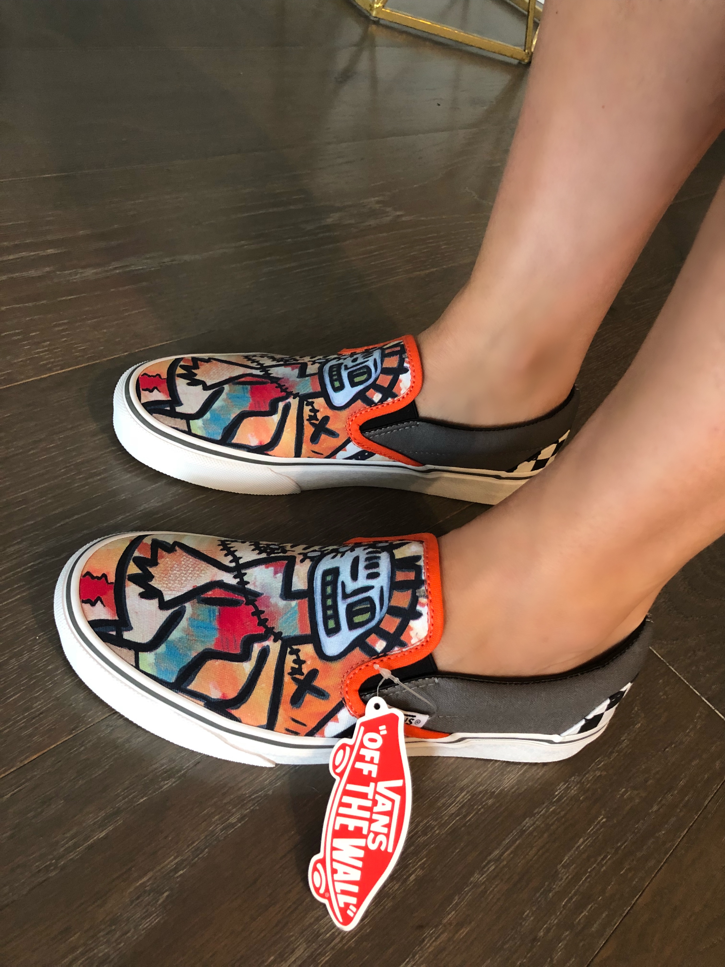 Official Vans Slip-On Shoes with Wendy 