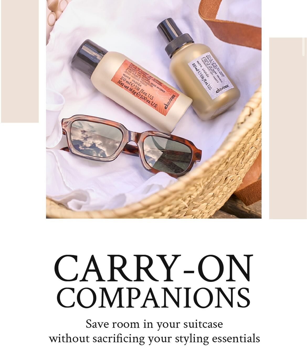 The cutest carry on companions! ✈️☀️ 
Now available @halosalonkc