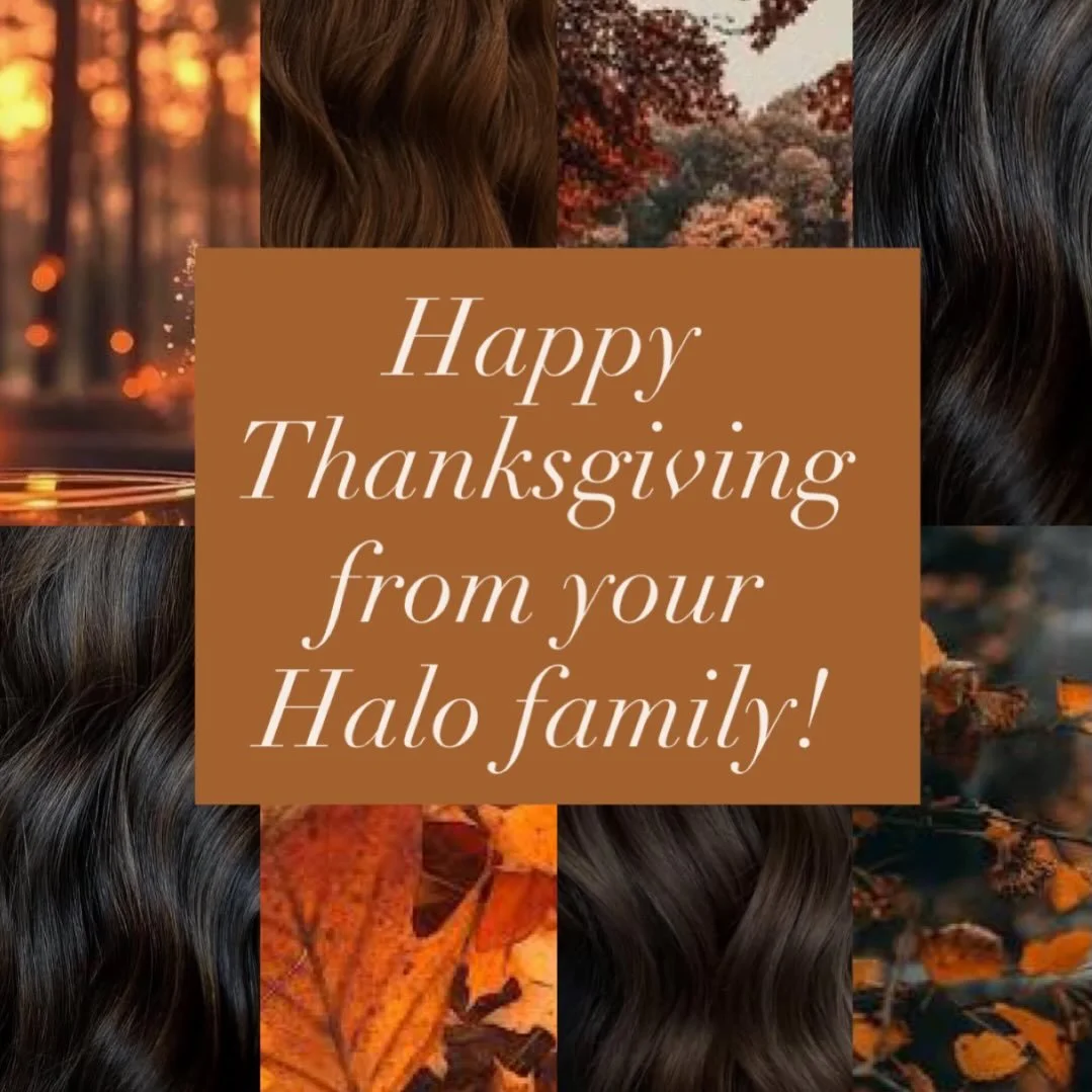 Today and everyday, we are so thankful for all of our clients! You all are truly the heart of Halo and we&rsquo;re forever grateful. We hope everyone has a wonderful Thanksgiving 🍂🦃&hearts;️