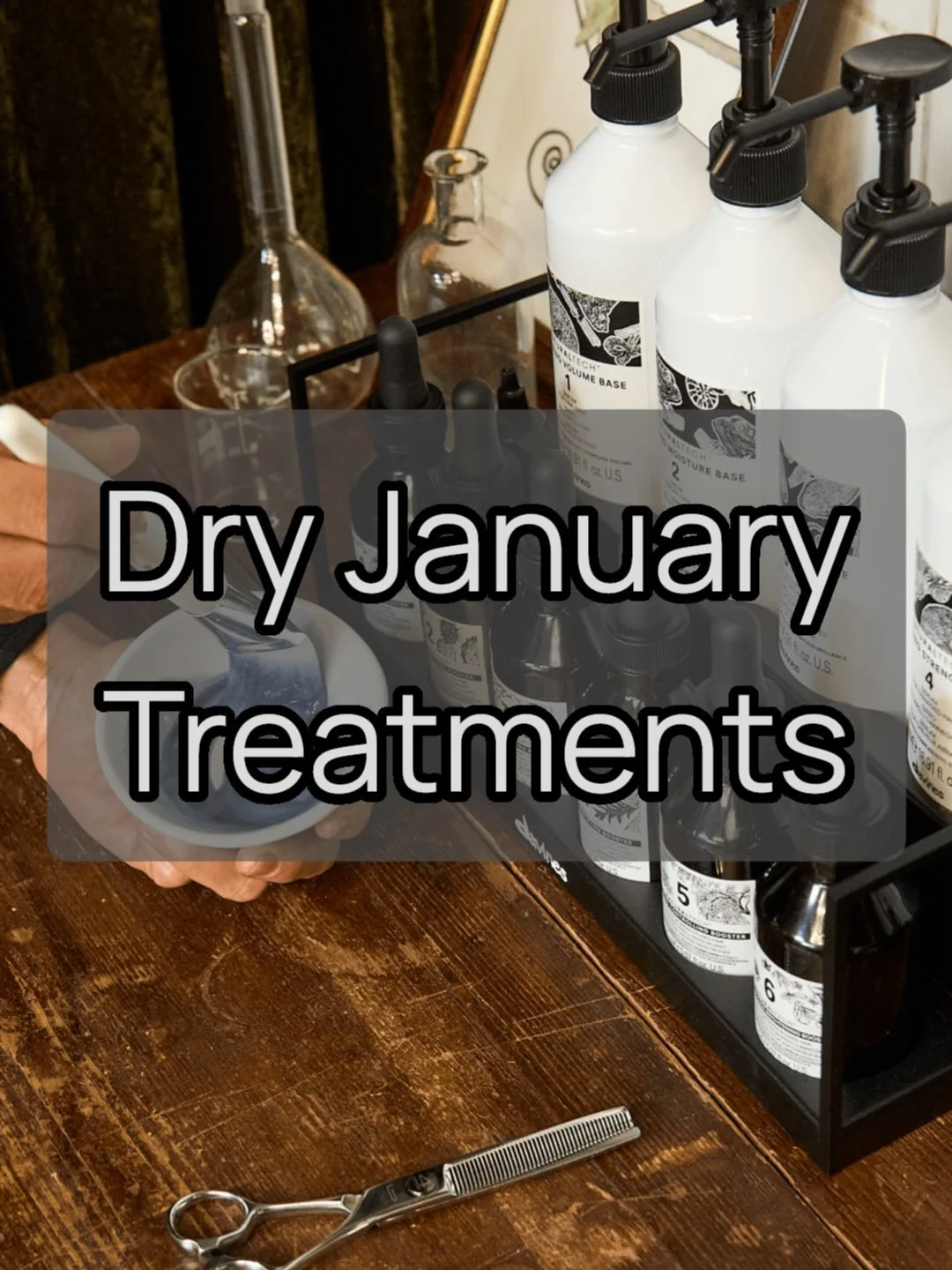 ✨Dry January Treatment Special✨
Cure those dry hair winter blues with a herbal hair infusion! For the entire month of January, get this special add-on treatment for only $20! ❄️

Talk to your stylist about taking the digital quiz to see wha combo you