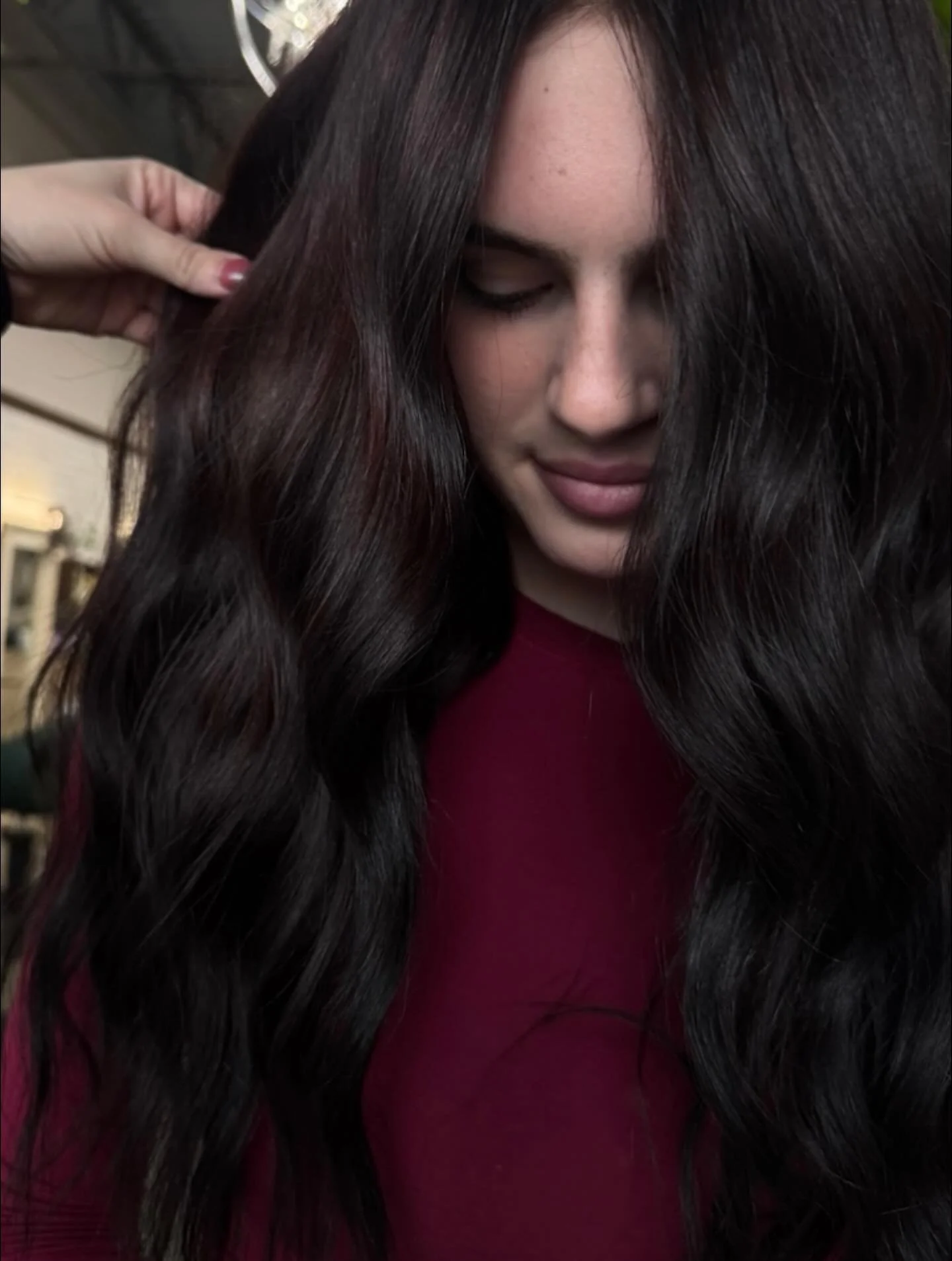 Show stopping; deep rich silky brunette ✨

Created by @askforavrie using @davinescolor