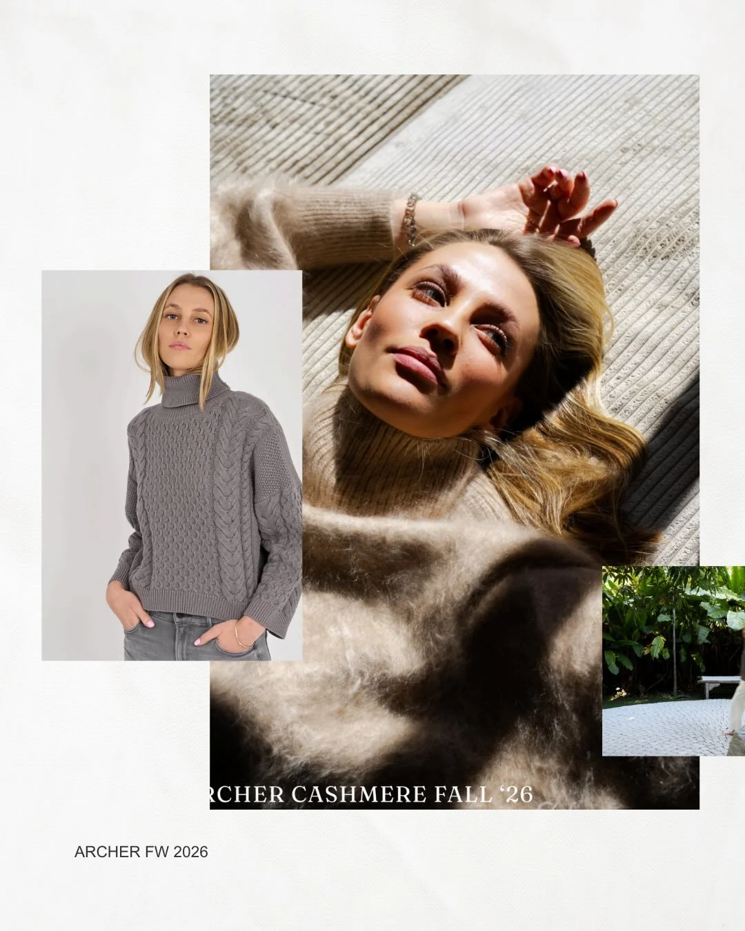 Archer Cashmere FW26

We&rsquo;ll see you Cala and LA Market <3