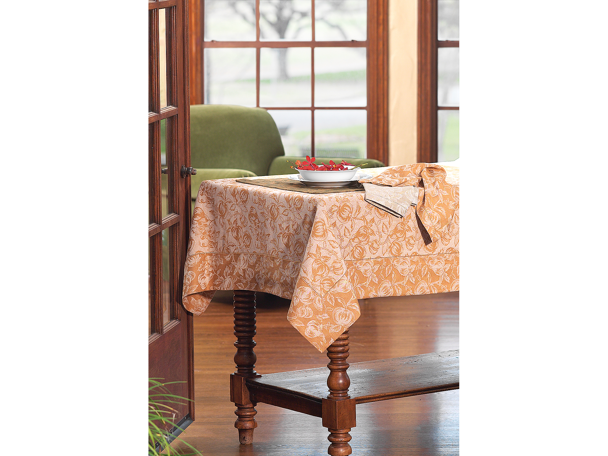 JC Penny catalog and website photo of tablecloth