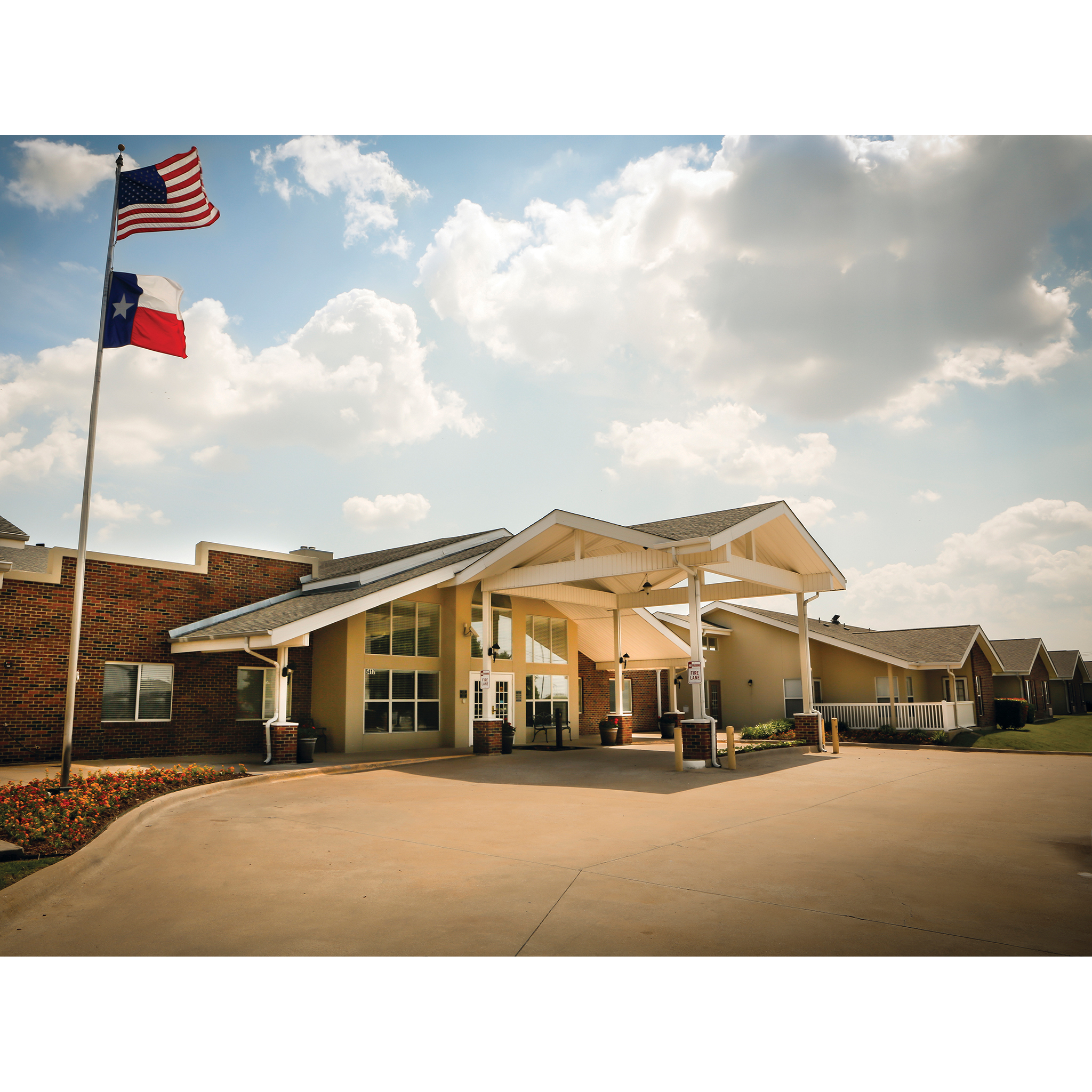 Architectural photograph of a building in Fort Worth Texas