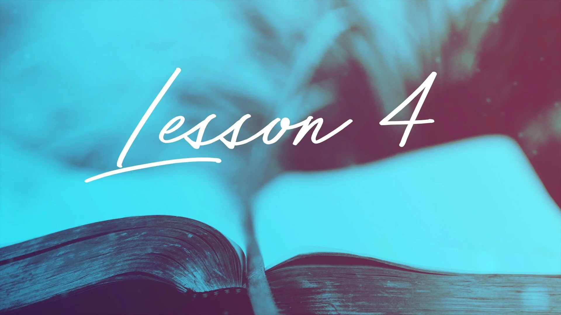 Lesson 4