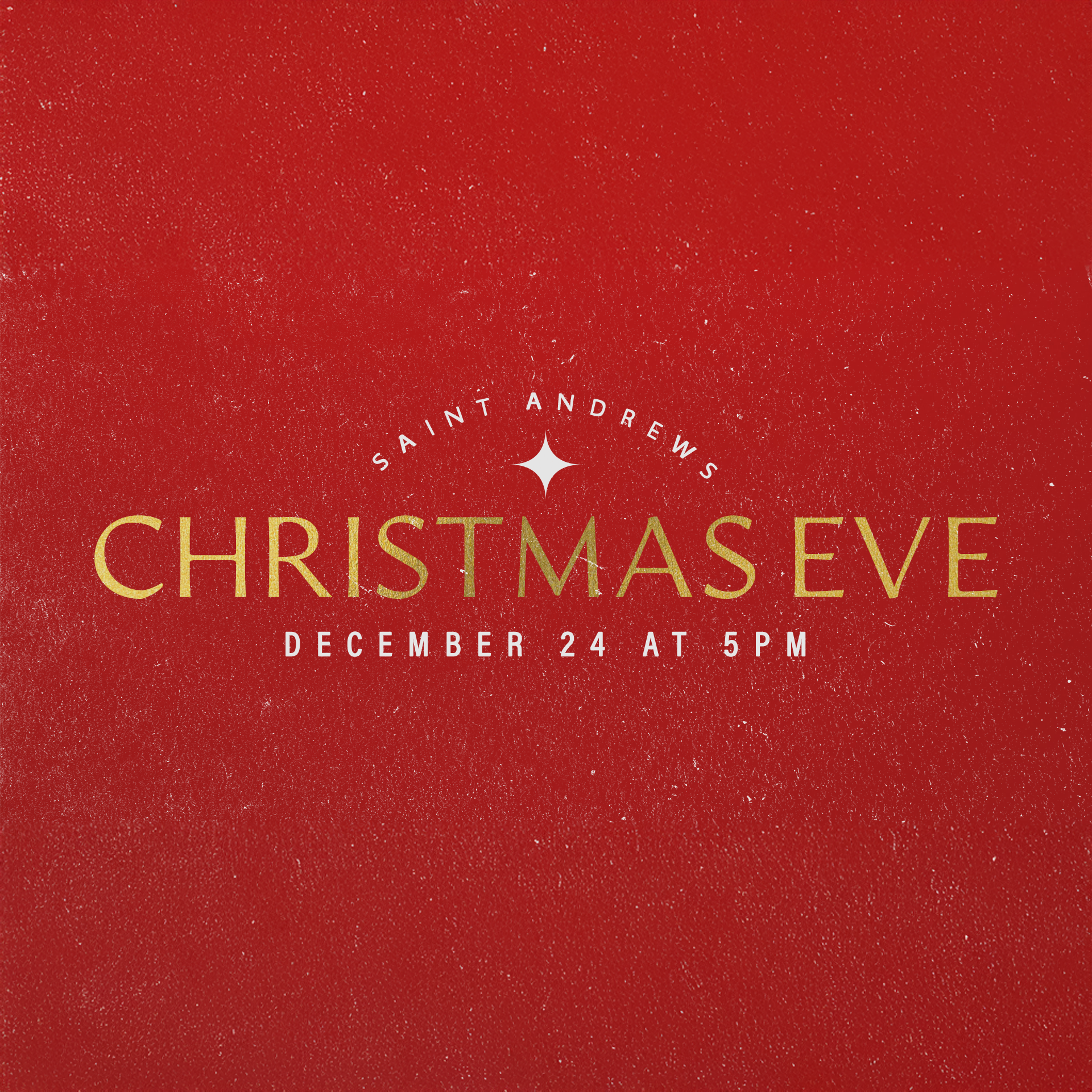 Christmas Eve at St. Andrews