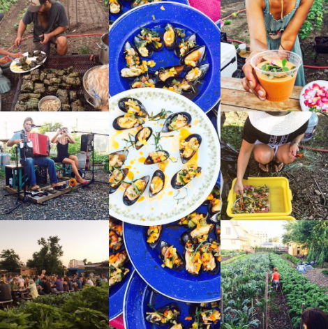 Farm Dinner at Edgemere (Beach 45th Street)