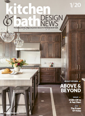 KITCHEN &amp; BATH DESIGN NEWS January 2020- “Designer Create a Sweet Kitchen Suite” *Click to read