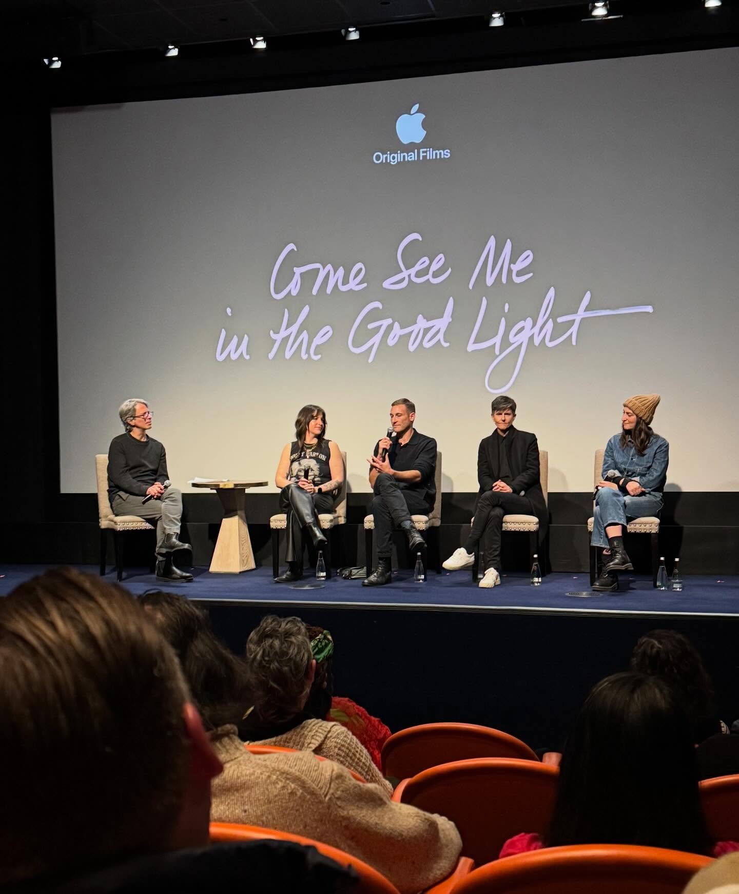Oscar judging time for us! Attended a very intimate screening of Apple TV&rsquo;s doc last night with director Ryan White. The film follows a spoken word poet and her deeply loving wife going through a life and death health crisis.

#oscars #document