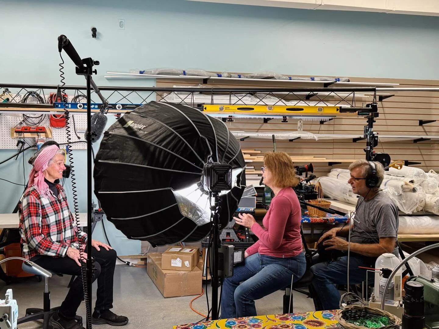 We&rsquo;re out shooting today for our short documentary &ldquo;The Little Town That Could,&rdquo; about how the Village of Croton on Hudson achieved the #1 clean energy community status in NY state. 
We are at Leatherwood Design Co with Croton100 vo