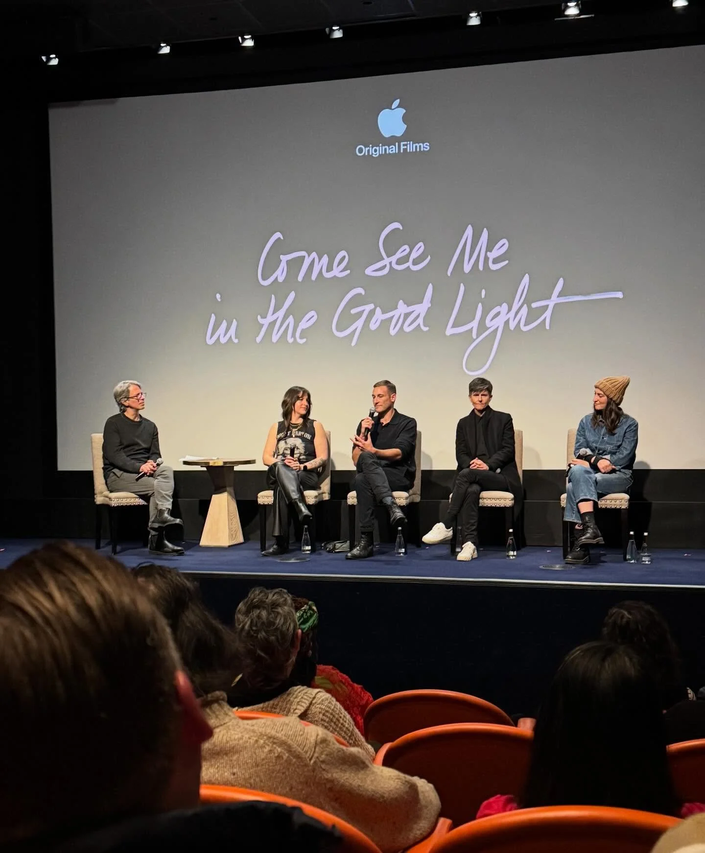 Oscar judging time for us! Attended a very intimate screening of Apple TV&rsquo;s doc last night with director Ryan White. The film follows a spoken word poet and her deeply loving wife going through a life and death health crisis.

#oscars #document