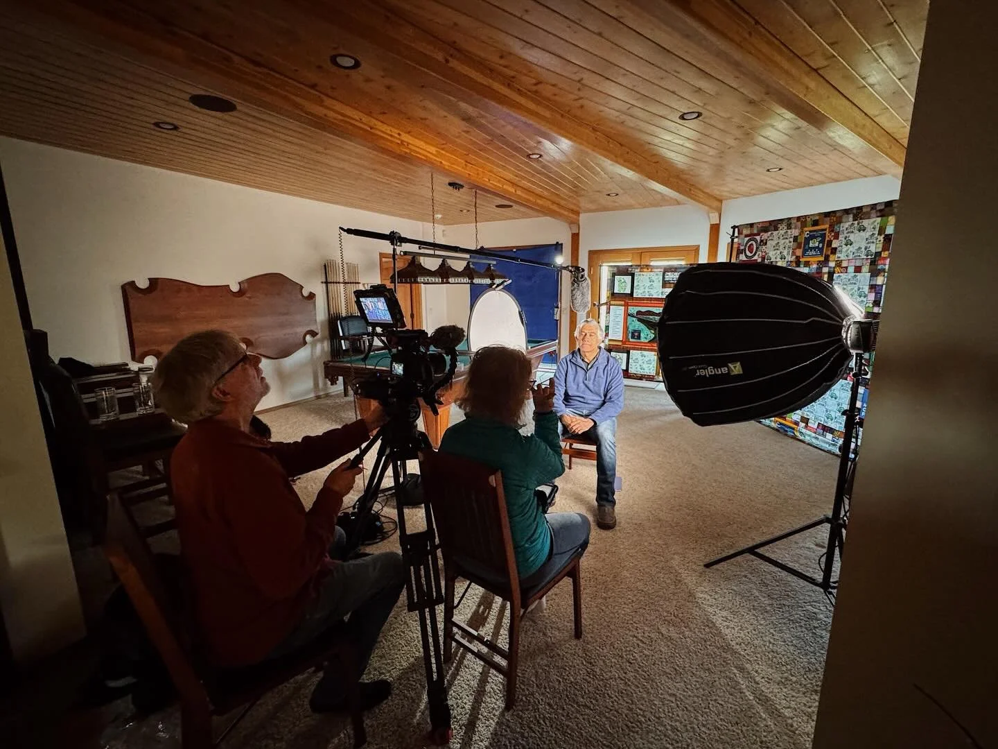 Interview shoot today for a short documentary with Patty Buchanan and Chandu Visweswariah, founding members of climate activist groups Croton100 and CURE100!

#climateaction #climate #climatecrisis