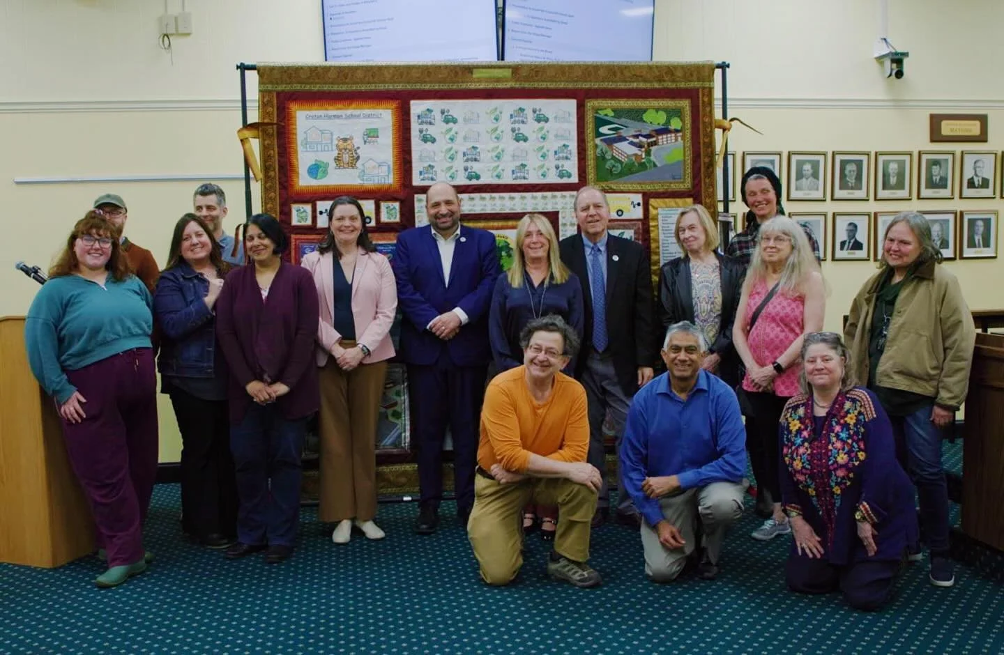 The unveiling of Croton100&rsquo;s 3rd climate action quilt was a success! 

Stay tuned for the accompanying short documentary we are developing on the incredible work that went into creating this quilt, and the featured businesses and households tha