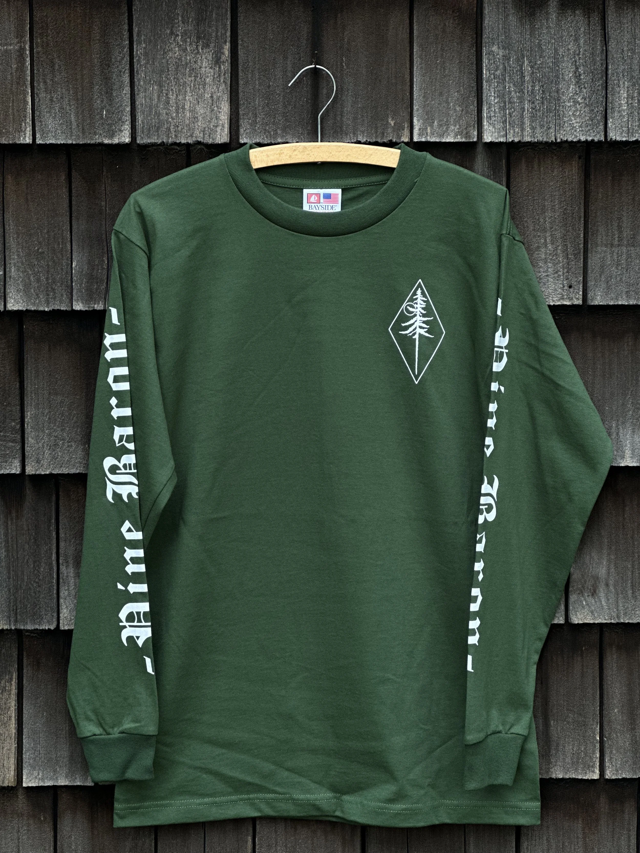 Pine Baron Forest Green Long Sleeve