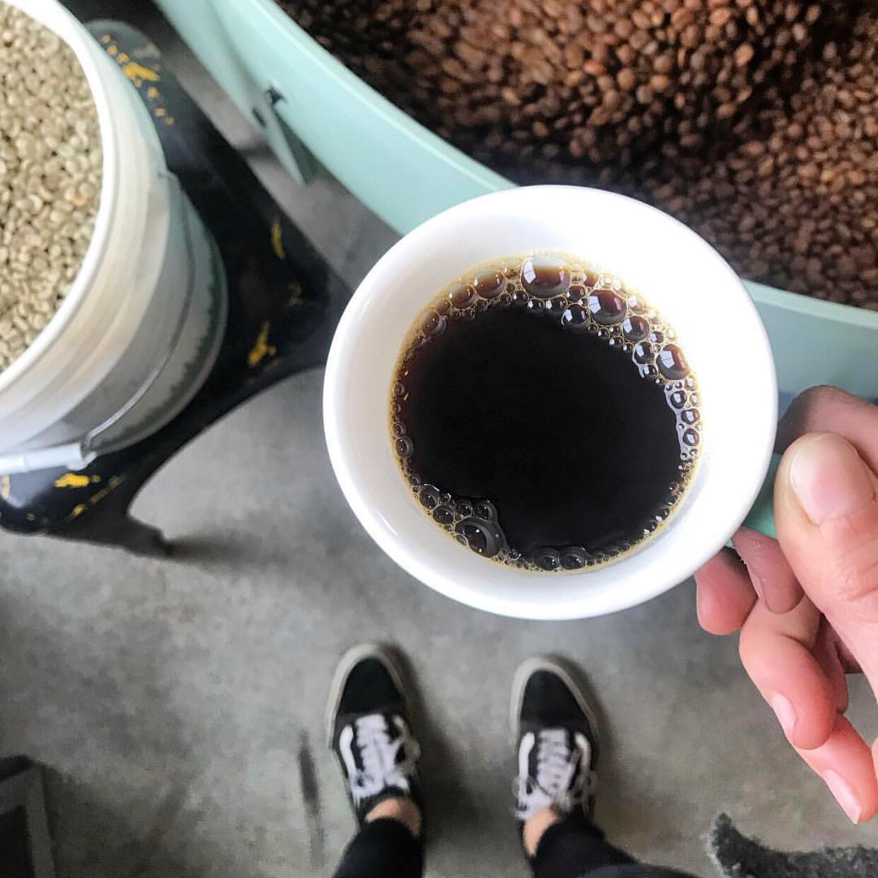 Psst….don’t be afraid of black coffee! This is step one to stepping outside your coffee comfort zone.