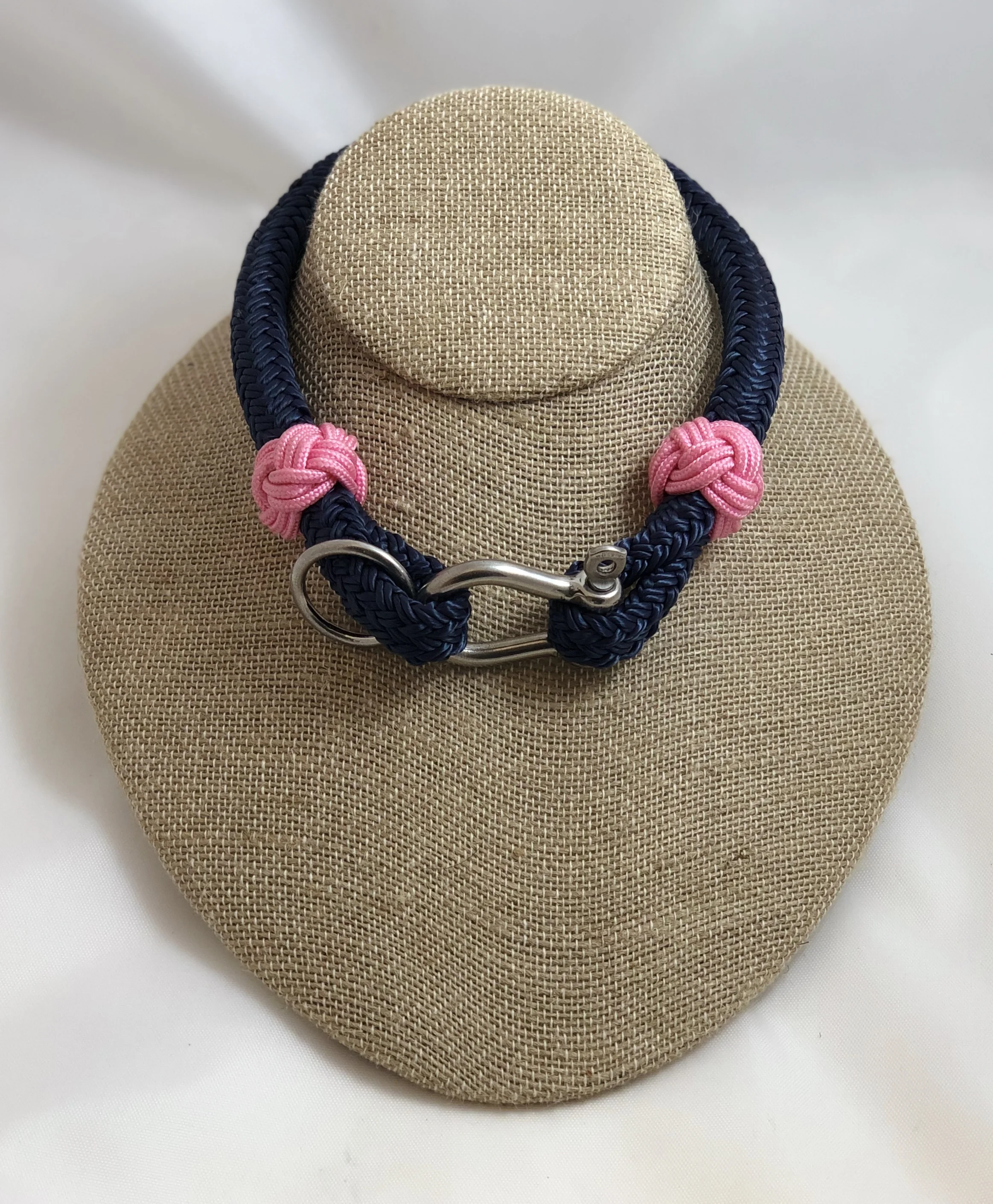 Collar with Double Turks Head Feature