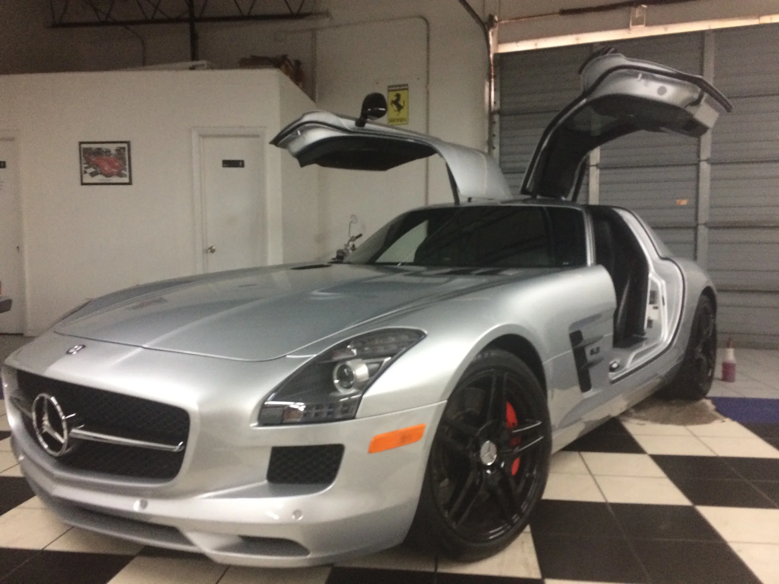 window tinting, mercedes sls, amg, Carboon 5% Suntek films. Tint Wrap USA