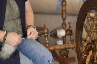 Learn to Spin on a Wheel